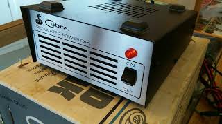 Cobra CA 20 Power Pak 12 Volt Regulated Power Supply For CB Radio [upl. by Latty]