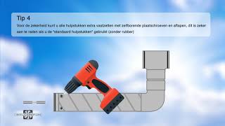 Instructievideo montage van spirobuizen en hulpstukken voor ventilatie [upl. by Sandi546]