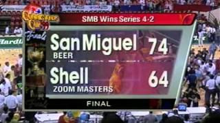 1999 Governors Cup Finals Game 6 SMB vs SHELL  ALASKA [upl. by Daveda]