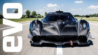 Pagani Huayra R goes testing behind the scenes  evo DIARIES [upl. by Laddie]