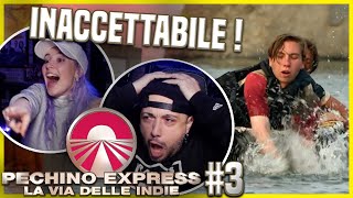 QUELLO CHE E SUCCESSO NON HA SENSO  Pechino Express 2023 EP 3 Reaction  adv [upl. by Anaiek]