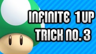 New Super Mario Bros 2  Infinite 1UP Trick No3 [upl. by Adilen]