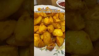 How to Make Perfect Baked Crispy Potatoes 🥔✨ Easy amp Crunchy Recipe [upl. by Aehsat]