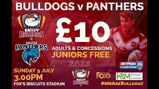 Batley Bulldogs 42  0 Halifax Panthers [upl. by Bevin198]