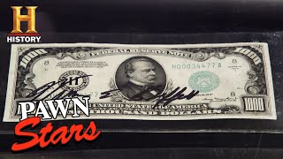 Pawn Stars TOP DOLLAR DEAL on Billionaire Bills Season 18 [upl. by Boris]