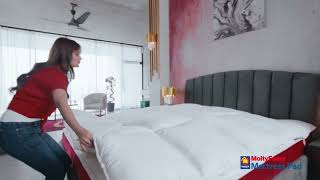 MoltyFoam Mattress Pad  The Secret To HotelLike Sleeping Experience [upl. by Binky]