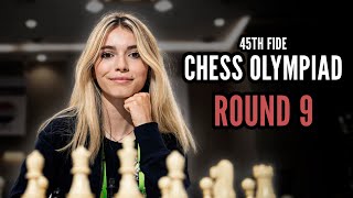 ROUND 9  SWEDEN vs IRELAND  CHESS OLYMPIAD 2024  Hosted by GM Hammer [upl. by Lleumas]