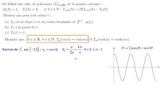 Part 5  Racines et extremums de Tnx sur le segment 11 grâce à Tncosacosna [upl. by Einnaej]