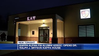 Kappa Alpha Psi Alumni Association opens Dr Ralph J Bryson Kappa House [upl. by Ailehpo882]