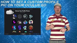 How to set a custom profile pic on your Oculus Go Oculus Go Profile Picture [upl. by Hirz]