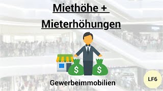 Miethöhe und Mieterhöhungen bei Gewerbe Index Staffel Umsatzmiete [upl. by Kutchins]