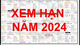 Cách Xem Hạn Năm 2024  Năm Giáp Thìn   Tử Vi Đức Chiến [upl. by Payson]