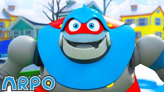 ARPO Theme Song 🤖🤖  ARPO The Robot Classics  Full Episode  Funny Kids Cartoons [upl. by Leonard]