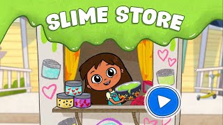 Rosiesrules Rosies slime shop  Kids Learning  Kids Animation Education feelingcraft [upl. by Ehsom]