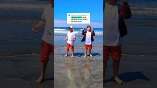 REQUEST ACCEPTED 💯🔥foryou dance twinning dancecraze viral beach shorts [upl. by Clarisa319]