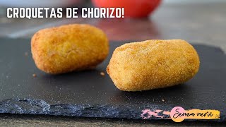 Como hacer unas buenas croquetas de chorizo [upl. by Hammerskjold]