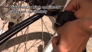 Attaching Trailer To Bike DLite and Solo [upl. by Ahsilaf]