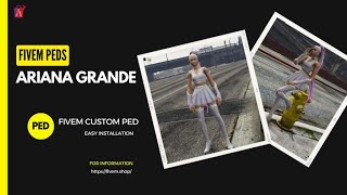 FiveM Ariana Grande  FiveM Peds fivem ariana [upl. by Airemat591]