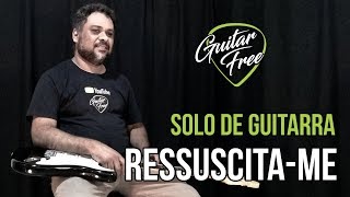 🟢 RESSUSCITAME Aline Barros  Solo de Guitarra  Tablatura [upl. by Dleifyar]