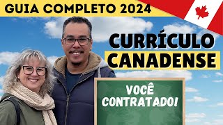 🇨🇦COMO FAZER UM CURRICULO CANADENSE  Rápido e do Jeito Certo [upl. by Puto]