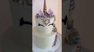 Tarta Unicornio Arcoíris de Dos Pisos [upl. by Karb]