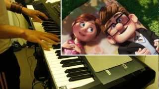 Carl and Ellie Pixars quotUpquot Theme Piano cover [upl. by Anaed]