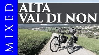 Pista ciclabile dellAlta Val di Non e Lago Smeraldo [upl. by Nylqcaj]