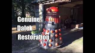 Restoration Of A Genuine BBC Dr Who Dalek [upl. by Sholes381]