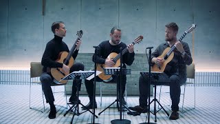 JS Bach  Andante BWV 528  The Union Guitar Trio [upl. by Ahsla]