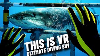 The BEST VR GRAPHICS of 2024  Subside VR Diving Sim 4090 VR Gameplay [upl. by Goodyear]