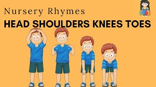 Head Shoulders Knees amp Toes SingALong Song amp Dance For Kids [upl. by Kenon785]