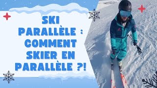 Ski parallèle  Comment skier parallèle   Tuto ski pour tourner en parallèle [upl. by Adiarf]