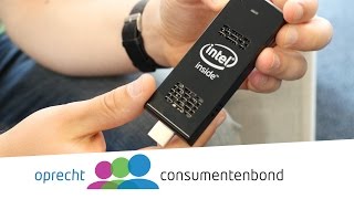 Intel Compute Stick  Review Consumentenbond [upl. by Fedora475]