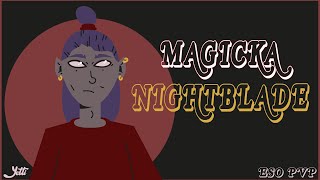 Magicka Nightblade PvP  The Elder Scrolls Online Gold Road [upl. by Sioux800]