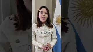 Una pequeña de 9 años presentó un proyecto para crear la bandera de Necochea [upl. by Lidia]