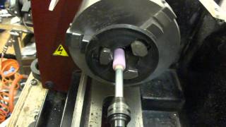 Backenfutter ausschleifen  Rotwerk EDM 350  How to grind out a chuck of a Lathe [upl. by Gennifer]