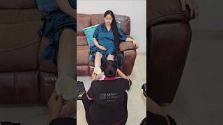 My 8 Months Pregnancy Pamper Pedicure at Home 😍 shorts ytshorts pedicure beautyhacks [upl. by Ressan]