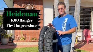 NEW Heidenau K60 Ranger Detailed Breakdown  Karoo 4  Motoz Rallz  AX41 SidebySide Comparison [upl. by Elenaj867]