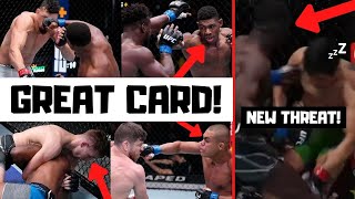 UFC Vegas 48 Event Recap Walker vs Hill Full Card Reaction amp Breakdown [upl. by Baniaz]