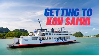 The Cheapest Way To Travel To Koh Samui with SeaTran [upl. by Osugi]