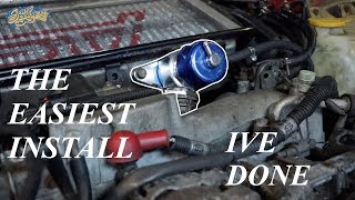 HOW TO install a dual port BOV by turbo smart on your WRX [upl. by Aidan]