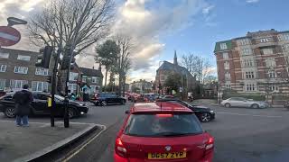 London Buses  Route 226  ENTIRE ROUTE  10m timelapse  Ealing Broadway  Golders Green [upl. by Larimer]