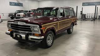 SOLD 1988 JEEP GRAND WAGONEER FROM MONTANA CLEAN 2 OWNER TRUCK WITH 1 REPAINT [upl. by Levy]