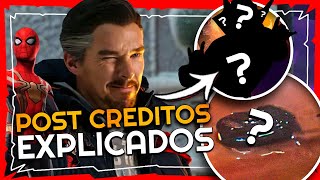 ¡SORPRESAS IMPORTANTES  EXPLICACIÓN de las 2 Escenas POST CREDITOS de SPIDERMAN NO WAY HOME [upl. by Nashner]