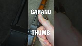 Don’t get ‘Garand Thumb’ 😨 garandthumb [upl. by Anibur419]