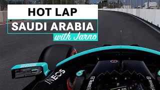 Hot Lap Jarnos Guide to the AllNew Jeddah Corniche Circuit [upl. by Demmy]