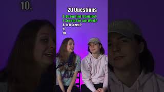 I MESSED HER UP 20 Questions Guess The Thing Game Challenge [upl. by Leary]