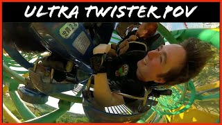 Ultra Twister OnRide POV  Nagashima Spa Land  Serenas 600th coaster [upl. by Rodolph]