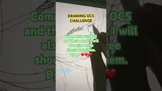 COMMENT YOUR OCS ocs drawing artist art [upl. by Tremml]