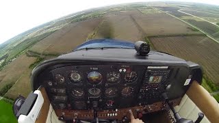 Full Length Flight  Touch amp Goes  Cessna 172 Skyhawk [upl. by Power]